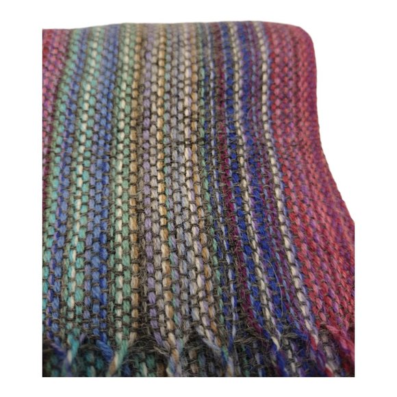 Melman 100% Alpaca Wool Boho Scarf - Picture 4 of 5